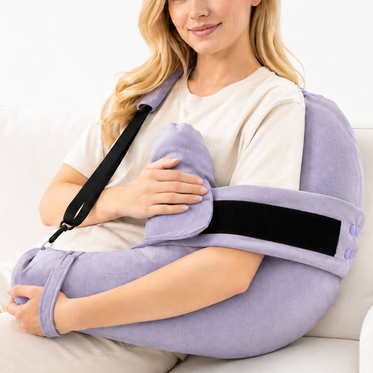 SPRING SEAON Shoulder Support Pillow with Pocket Multi Colors
