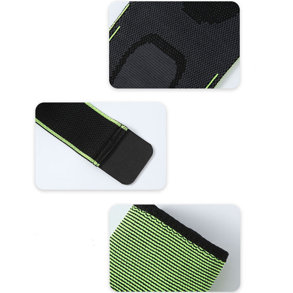 Elbow Compression Sleeve (1 Pair) - Arm Support for Sports & Weightlifting S-L