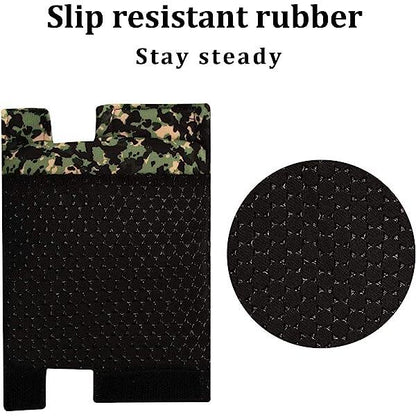 Cane Hand Grip Cover - Soft Non-Slip T-Handle Cushion (Blue Leafs)