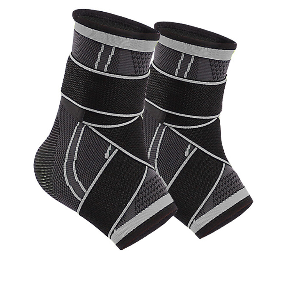 Color-​Adjustable Ankle Support (1 Pair) - Compression Support for Sports Protection S-XL - SpringSeaon