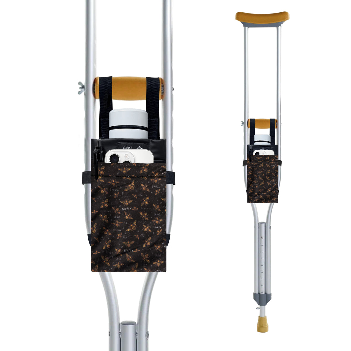 Color-​SPRING SEAON Lightweight Crutch Pouch,Water-Proof Crutch Storage Bag 9 Colors - SpringSeaon