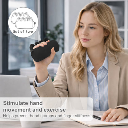 Color-​SPRING SEAON 2-Pack Hand Contracture Cushions: Soft Palm Protectors & Finger Separators 3 Colors - SpringSeaon