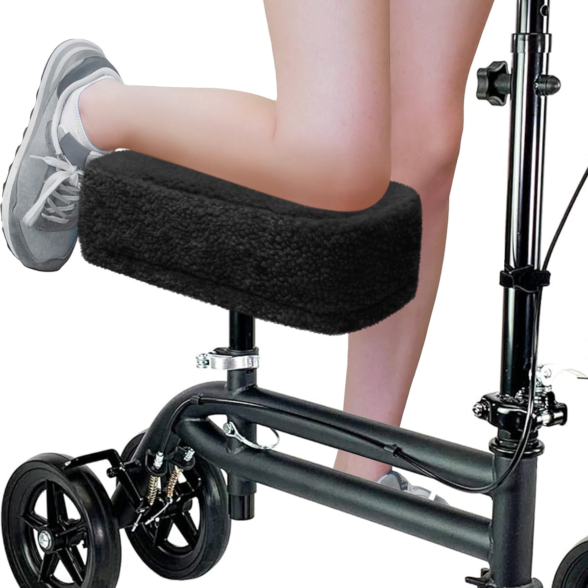 Color-​SPRING SEAON Knee Scooter Cushion Pad Cover for Adults - SpringSeaon