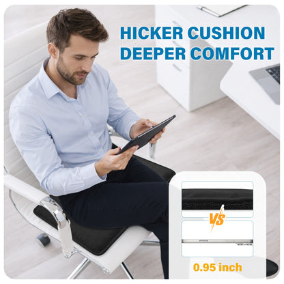 Color-​SPRING SEAON Large Gel Seat Cushion – Honeycomb Buffer Design with Extra Thick Filling, Anti-Slip Bottom - SpringSeaon