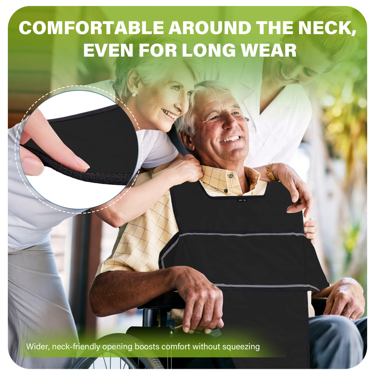 Color-​SPRING SEAON Adjustable Safety Harness for Elderly Wheelchair & Chair Care - SpringSeaon