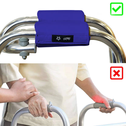 SPRING SEAON Universal Walker Handle Pads - Anti-Slip Handgrip Cover