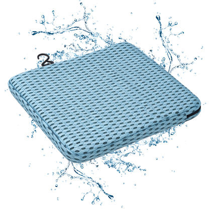 Color-​SPRING SEAON Non-Slip Gel Shower Chair Cushion – Quick-Dry Mesh Bath Seat Pad - SpringSeaon