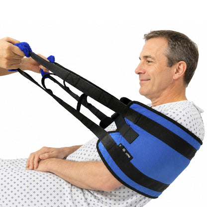 SPRING SEAON Transfer Sling with 6 Handles - Adjustable Support Belt 350 lb, S/M