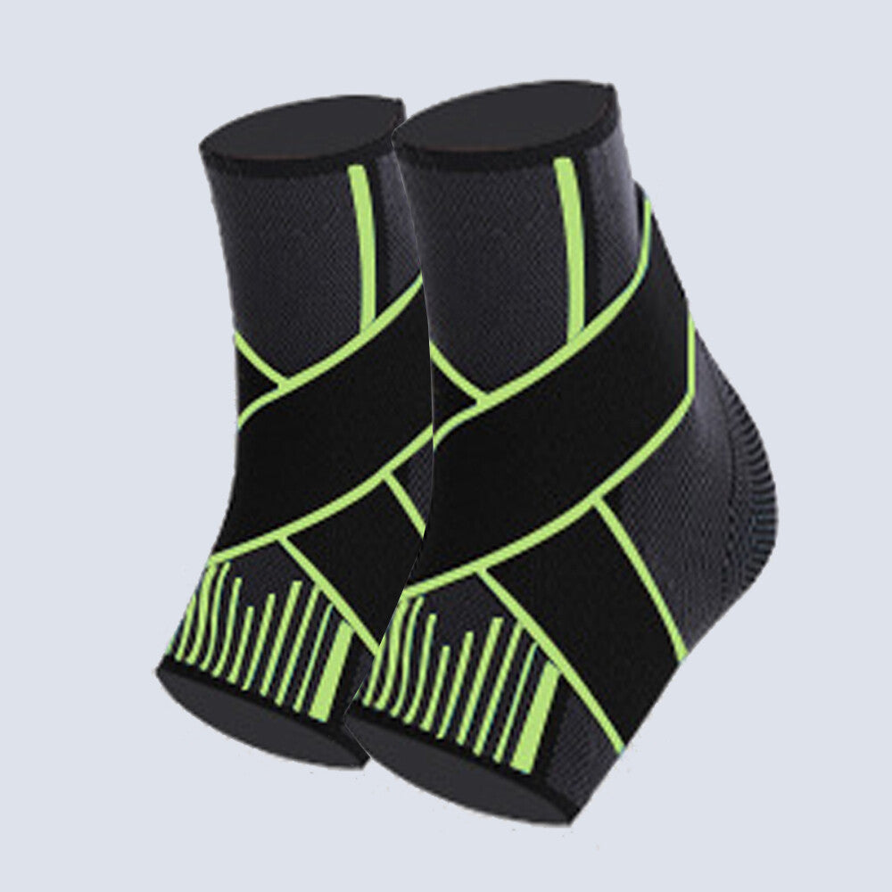 Color-​Adjustable Ankle Support (1 Pair) - Compression Support for Sports Protection One Size - SpringSeaon