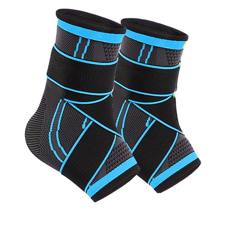 Color-​Adjustable Ankle Support (1 Pair) - Compression Support for Sports Protection S-XL - SpringSeaon
