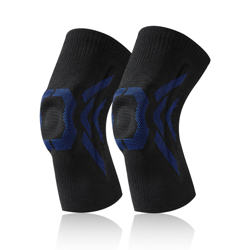 Color-​Knee Support with Patella Pad & Side Stabilizers (1 Pair) - Compression Support for Sports & Workout, S-XL - SpringSeaon