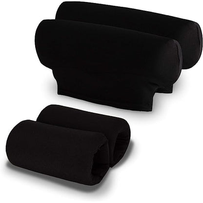 Universal Underarm Crutches Padded Crutch Pads with Hand Grips Padding Handle Covers butterfly