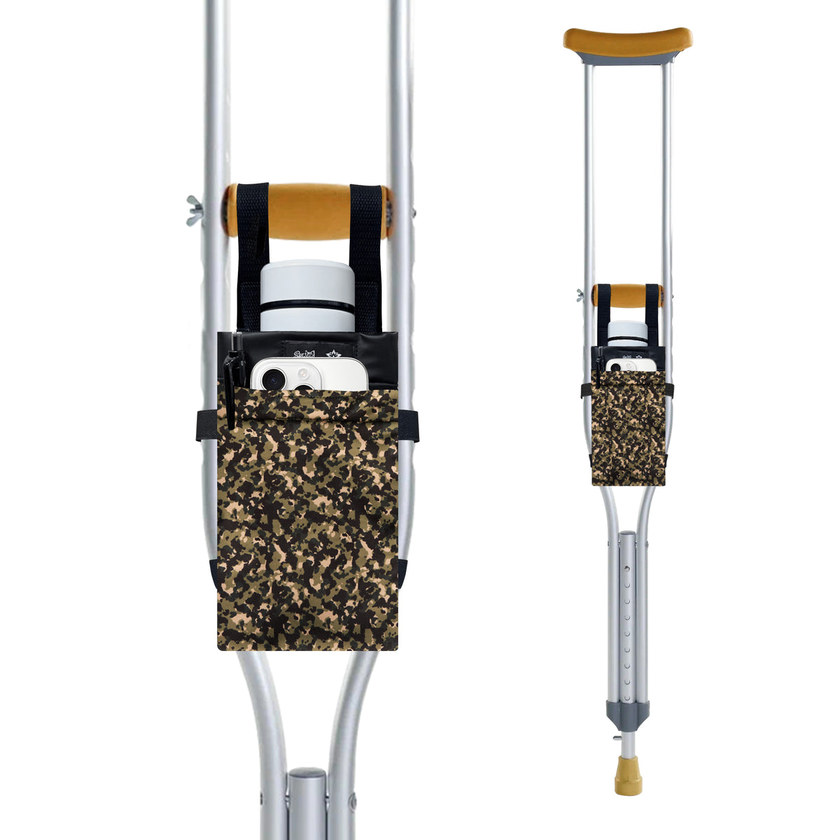 Color-​SPRING SEAON Lightweight Crutch Pouch,Water-Proof Crutch Storage Bag 9 Colors - SpringSeaon