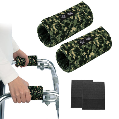 SPRING SEAON Universal Walker Handle Pads - Anti-Slip Handgrip Cover