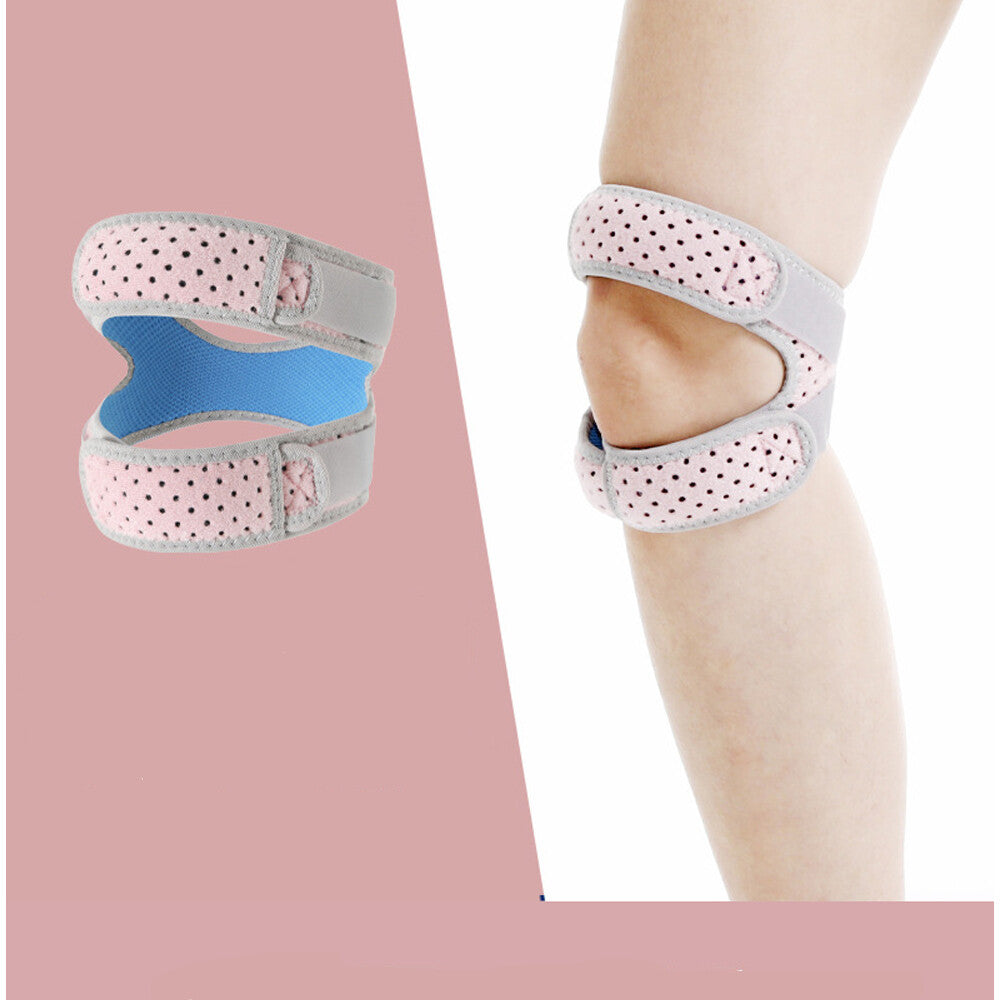 Patellar Tendon Support Strap (1 Pair) - Adjustable Neoprene Knee Strap for Sports & Running