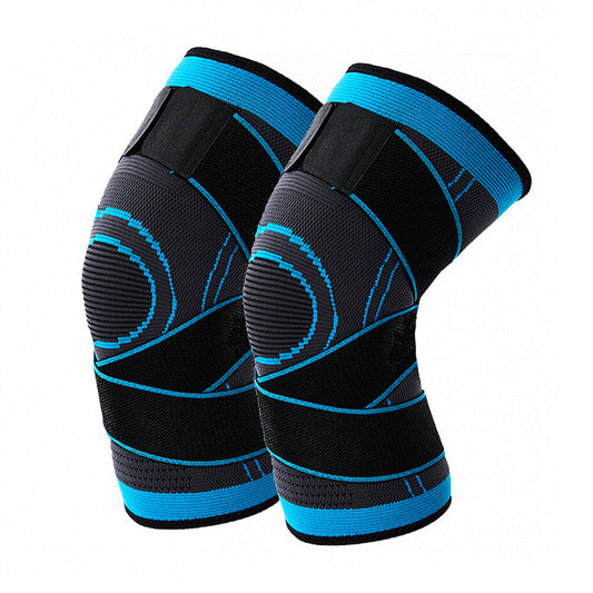 1 Pair Compression Knee Sleeves for Men and Women | Knee Compression Brace for Tired and Achy Knees | Comfortable, Lightweight Knee Sleeves Running and Sports S-L