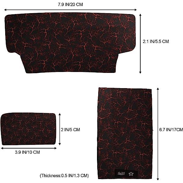 Underarm Crutch's Pad and Hand Grip Covers Universal Forearm Handle Padded Cushion Sets Accessories for Crutches (black stripe)