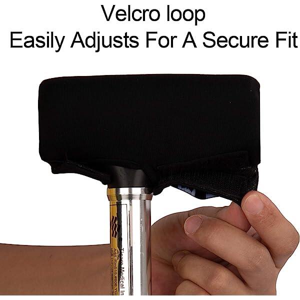 SpringSeaon Padded Cane Handle Covers with Extra Foam – Universal Fit T-Handle Grip for Daily Mobility Support