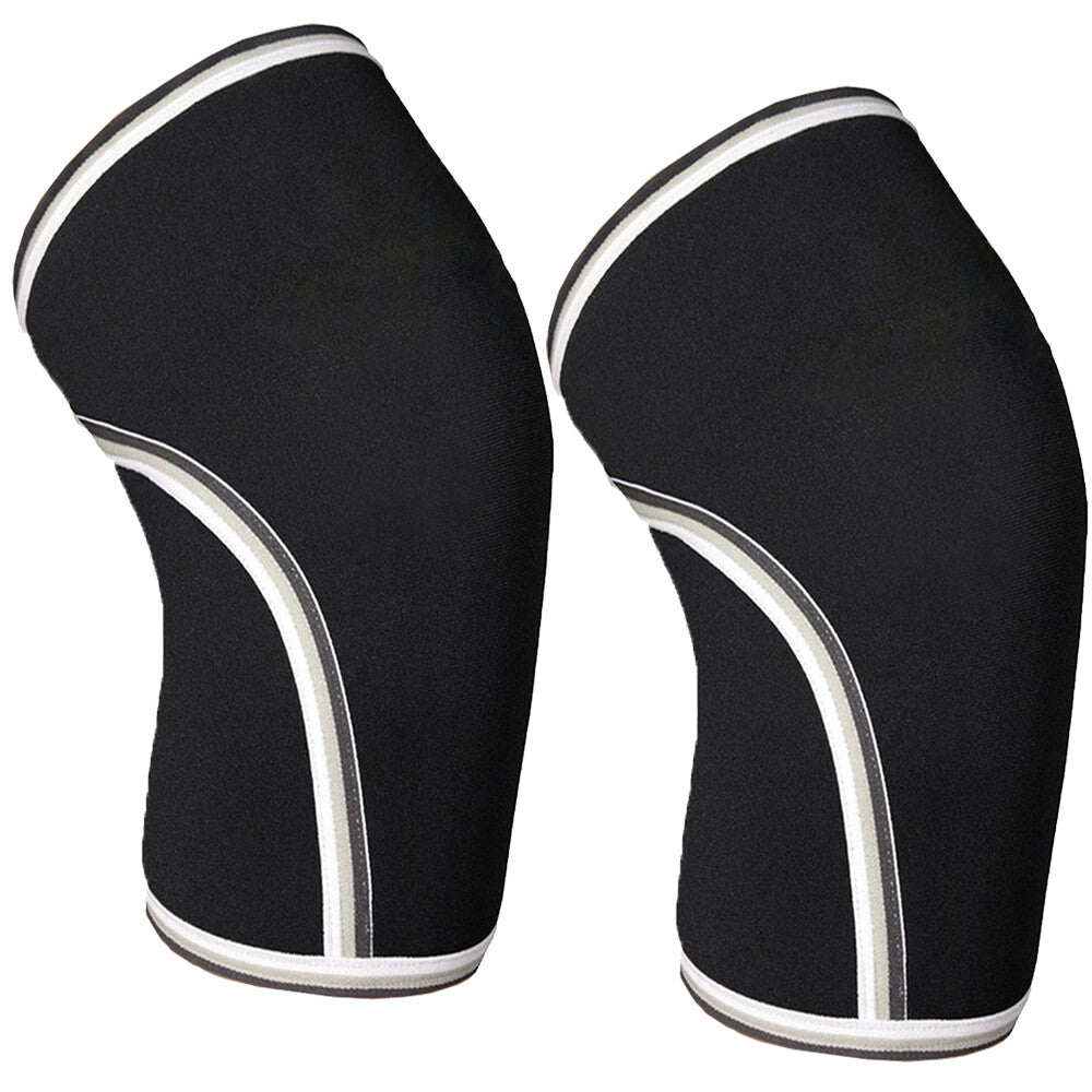 Color-​SPRING SEAON 7mm Compression Knee Sleeves - SCR Fabric Sports Gear (1 Pair) S-XXL - SpringSeaon