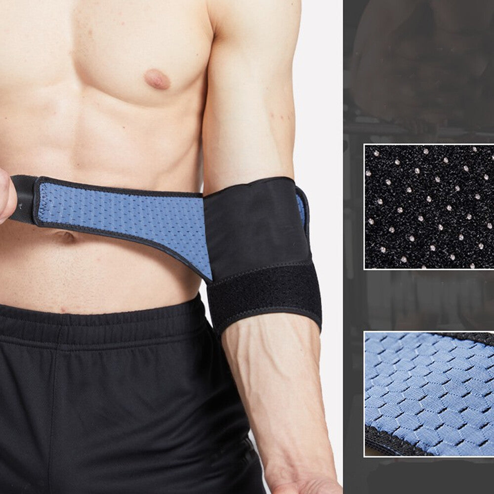 Color-​Adjustable Elbow Compression Sleeve (1 Pair) - Arm Support for Sports & Weightlifting One Size - SpringSeaon