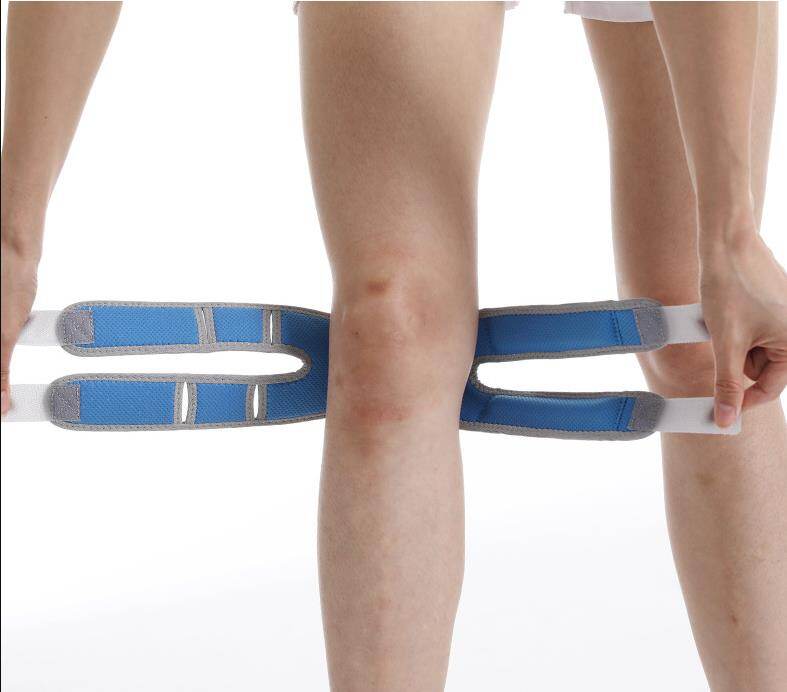Patellar Tendon Support Strap (1 Pair) - Adjustable Neoprene Knee Strap for Sports & Running