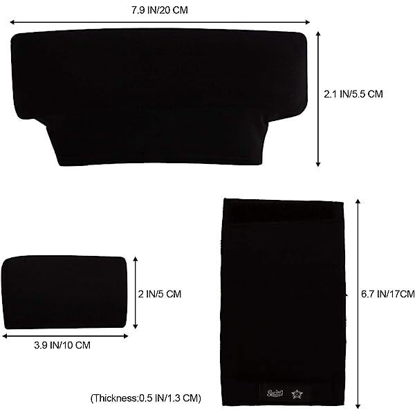 Universal Underarm Crutches Padded Crutch Pads with Hand Grips Padding Handle Covers