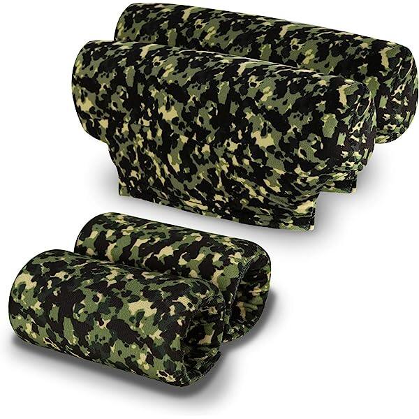 Universal Underarm Crutches Padded Crutch Pads with Hand Grips Padding Handle Covers Dark purple