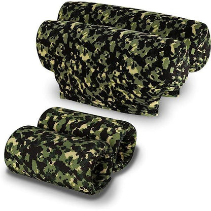 Universal Underarm Crutches Padded Crutch Pads with Hand Grips Padding Handle Covers Dark purple