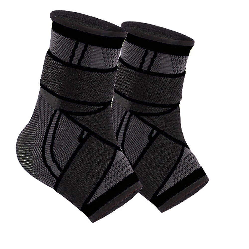 Color-​Adjustable Ankle Support (1 Pair) - Compression Support for Sports Protection S-XL - SpringSeaon