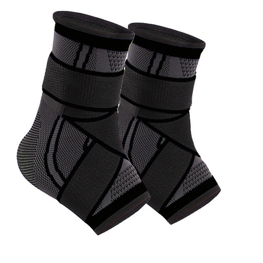 1 Pair Ankle Brace, Adjustable Compression Ankle Support Men & Women, Ankle Sleeve for Sports Protection, Stabilize Ligaments-Eases Swelling and Sprained Ankle S-XL