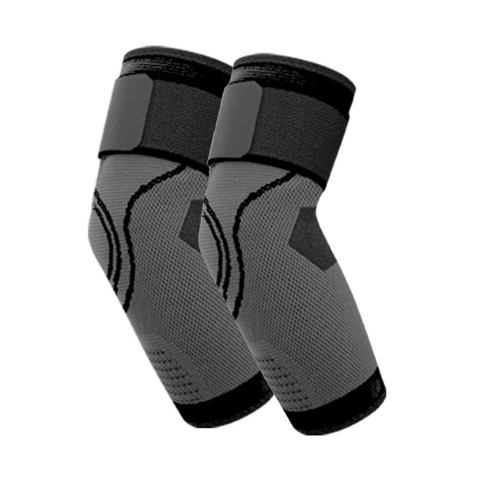 Color-​Elbow Compression Sleeve (1 Pair) - Support for Tennis, Golf, Weightlifting M-XL - SpringSeaon