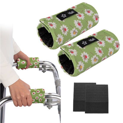SPRING SEAON Universal Walker Handle Pads - Anti-Slip Handgrip Cover