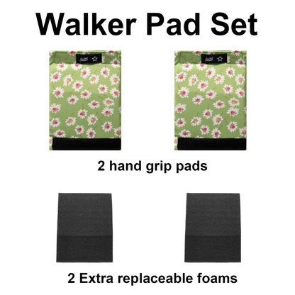 SPRING SEAON Universal Walker Handle Pads - Anti-Slip Handgrip Cover