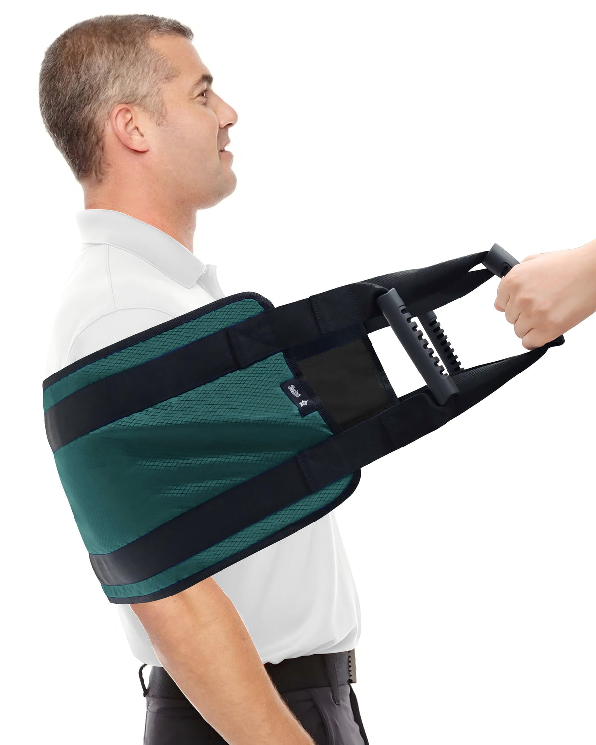 Color-​SPRING SEAON Transfer Sling - Essential Transfer Belt Lifting Strap with Mobility Aids for Seniors (Blue) - SpringSeaon
