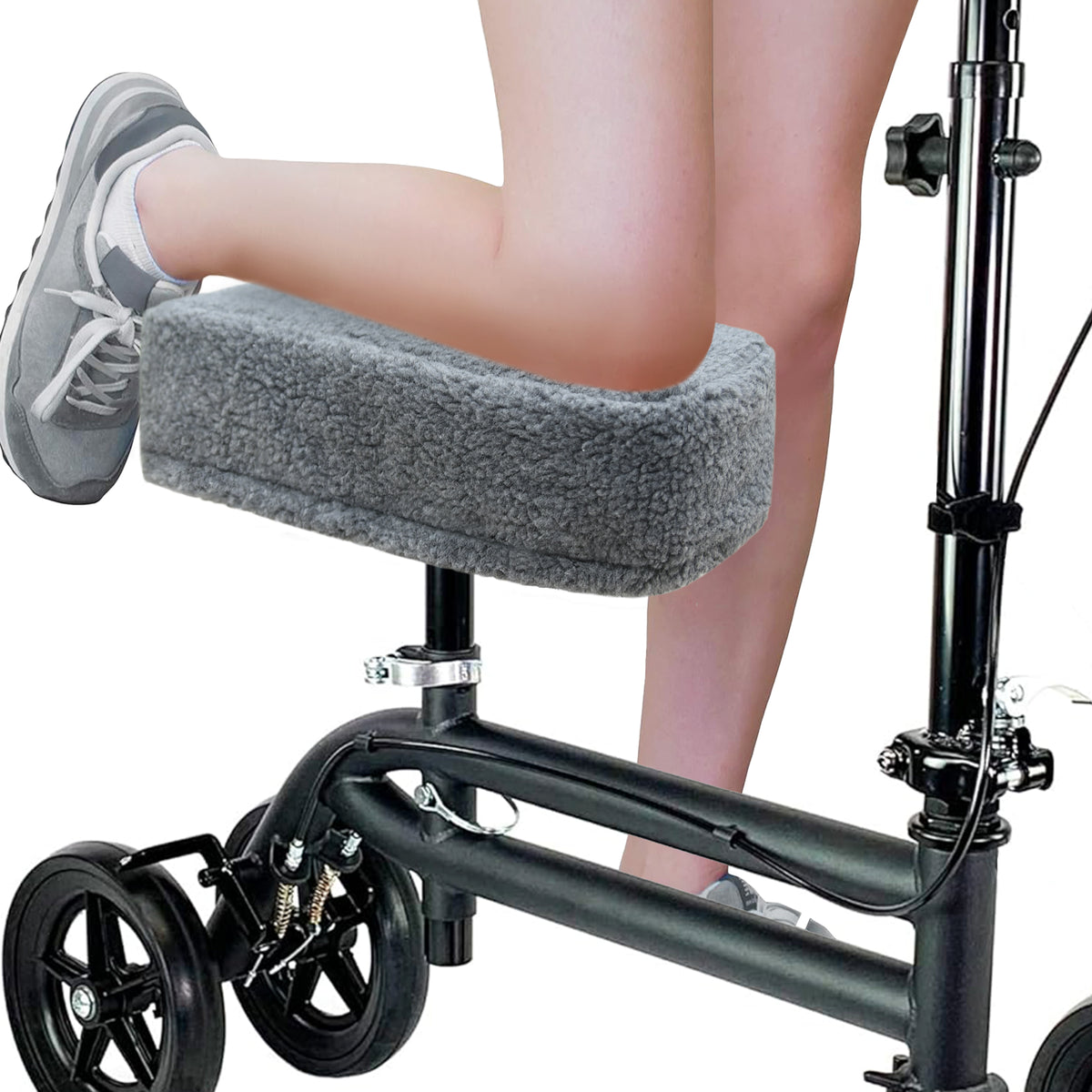 Color-​SPRING SEAON Knee Scooter Cushion Pad Cover for Adults - SpringSeaon