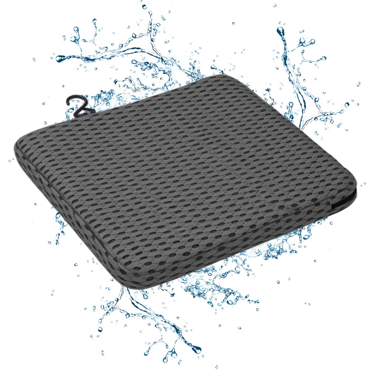 Color-​SPRING SEAON Non-Slip Gel Shower Chair Cushion – Quick-Dry Mesh Bath Seat Pad - SpringSeaon