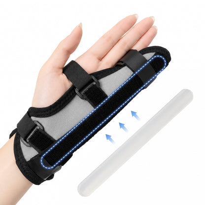 Grey finger support