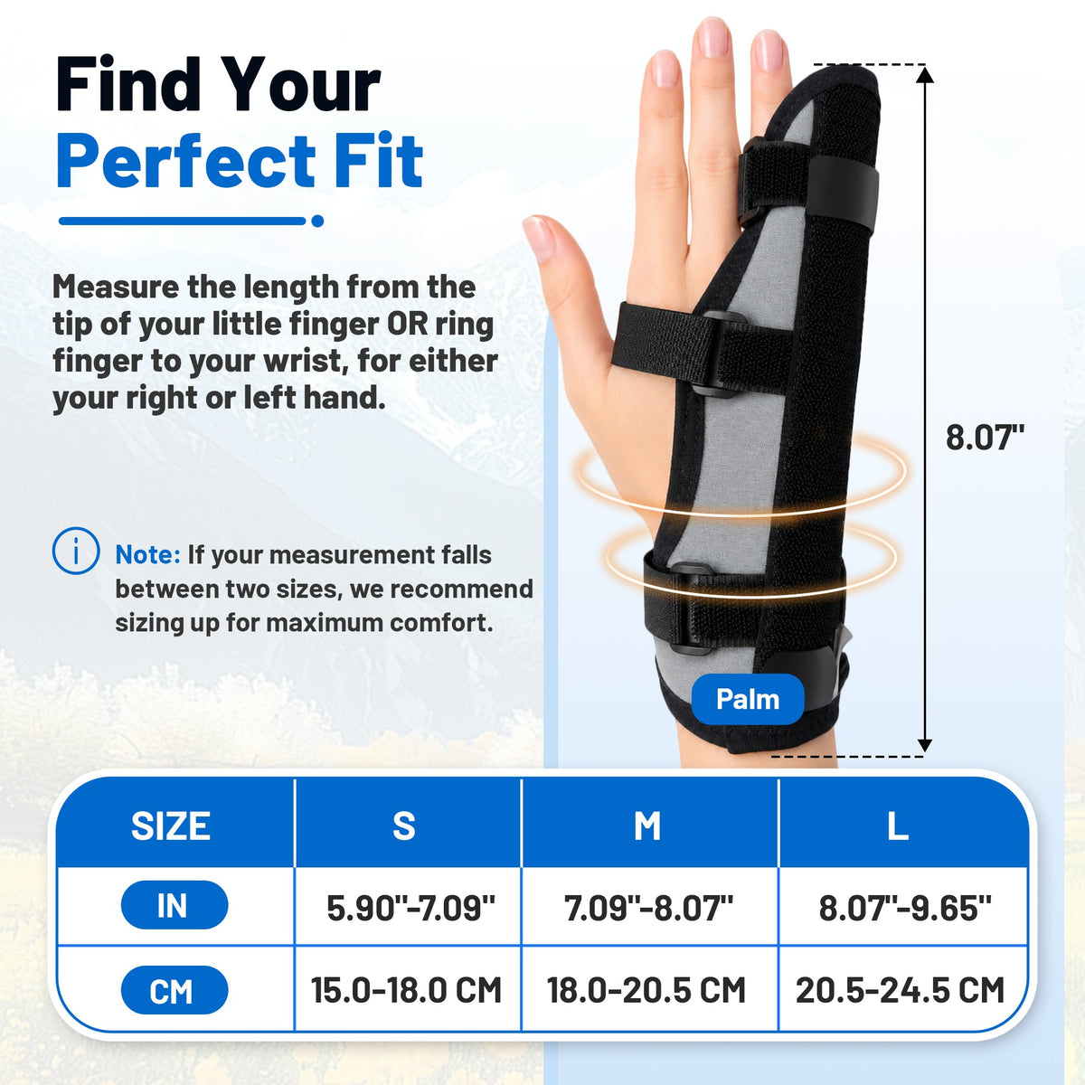 grey finger support