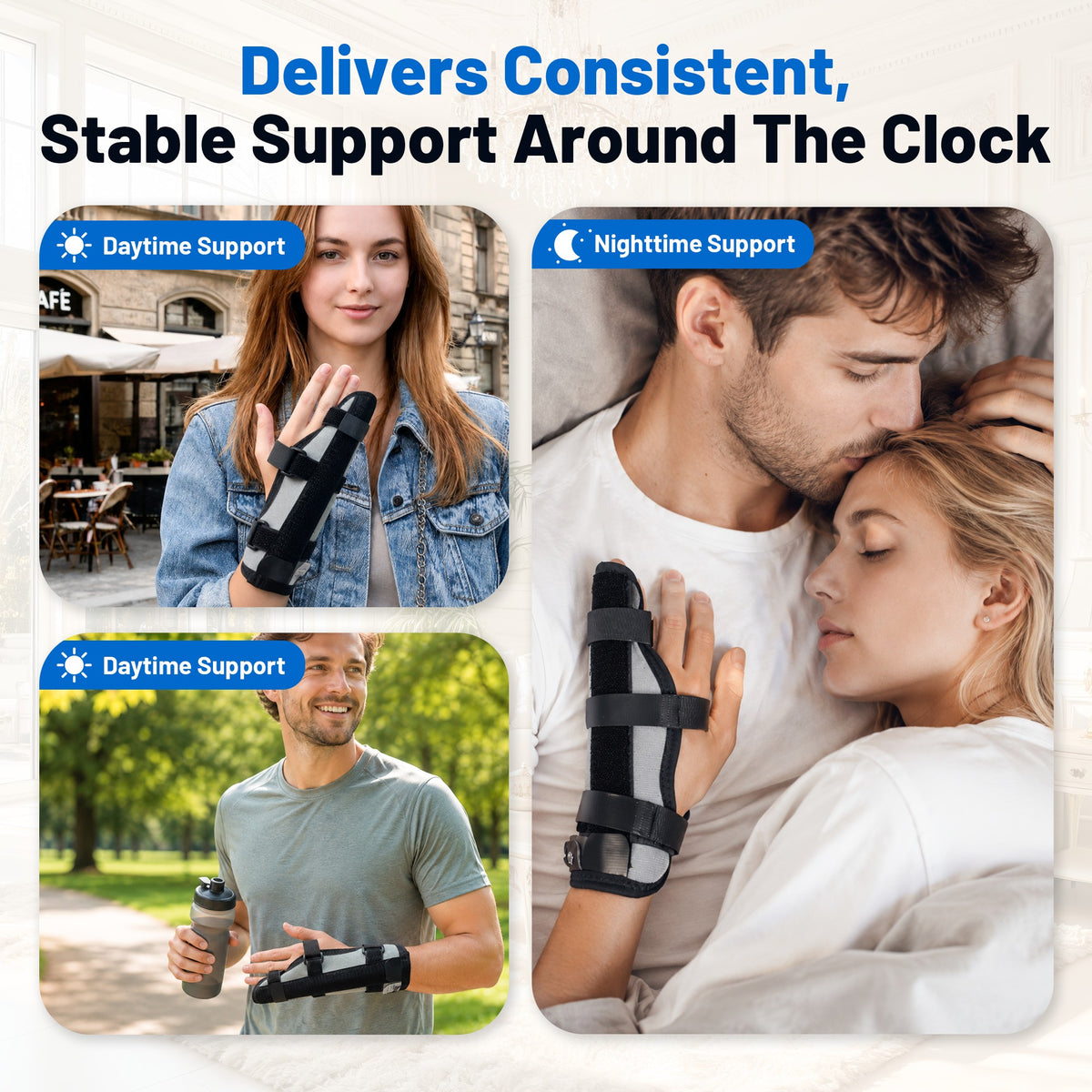 grey finger support