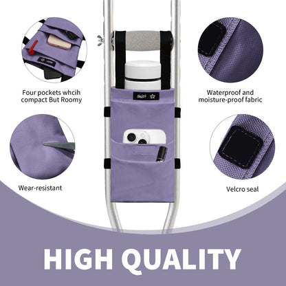 SpringSeaon Water-Proof Crutch Pouch- Lightweight Universal Storage Bag-Crutch Accessories