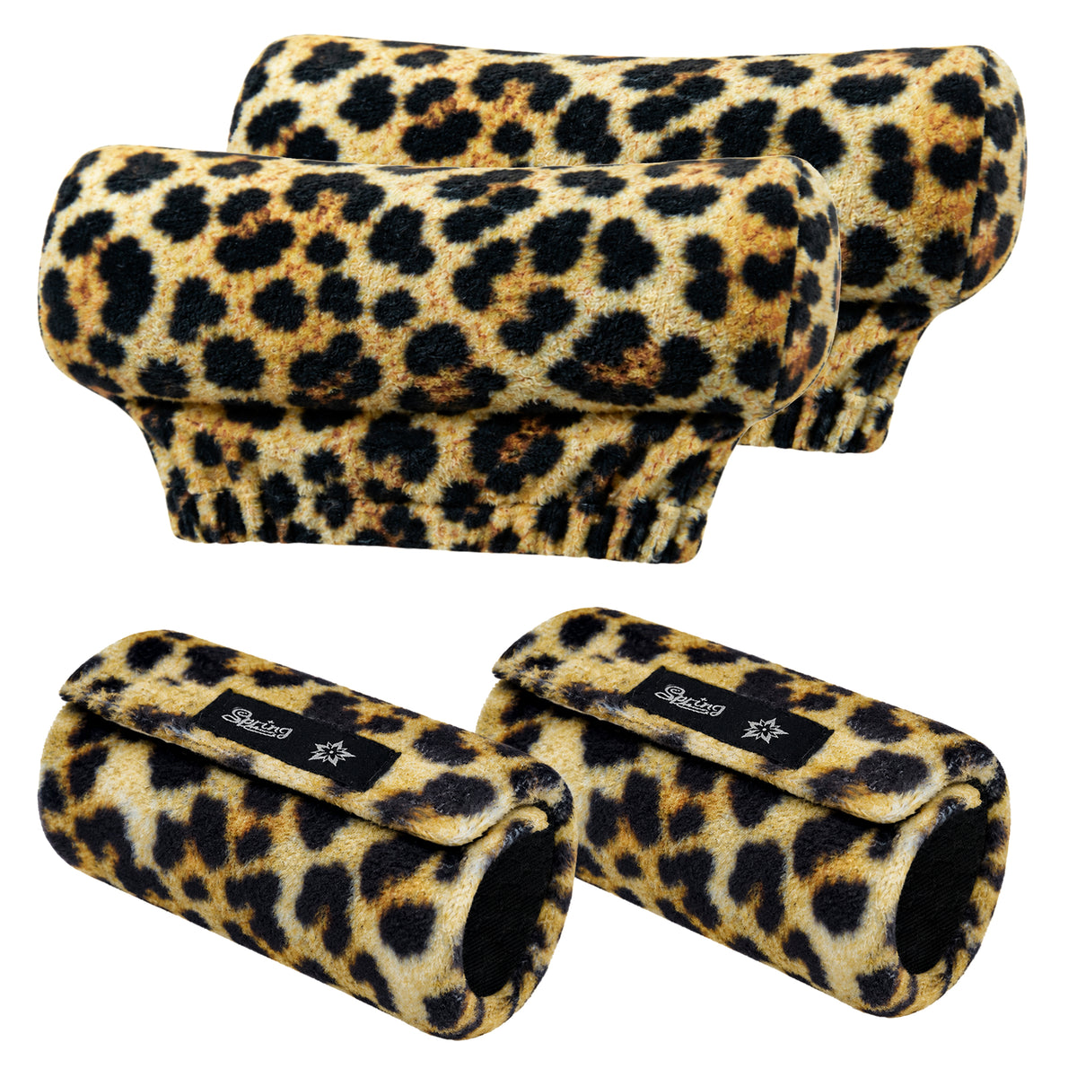 Color-​SPRING SEAON Plush Padded Crutches Covers Velvet Underarm Crutch Pads Non Slip - SpringSeaon