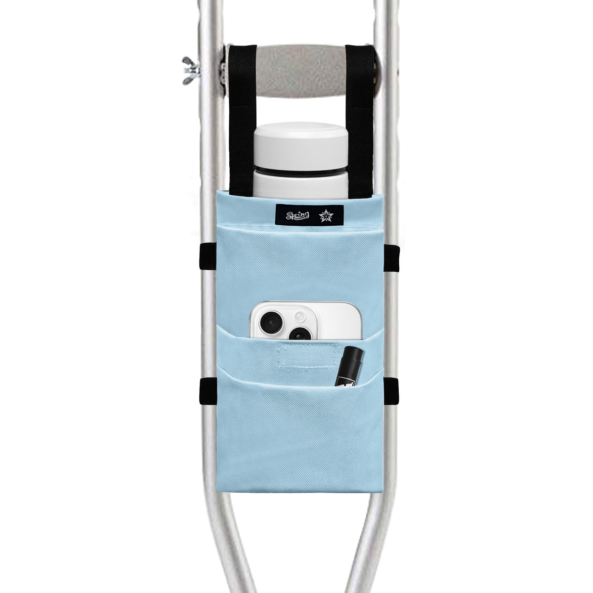 Color-​SPRING SEAON Water-Resistant Crutch Bag - Lightweight Universal Storage Pouch 7 Colors - SpringSeaon