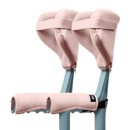 Color-​SPRING SEAON Universal Fit Open Cuff Forearm Crutch Padding Set 4 Colors - SpringSeaon