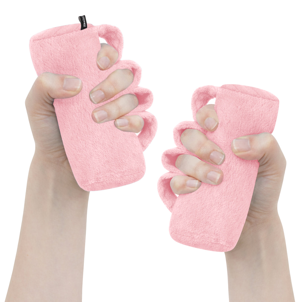 Color-​SPRING SEAON 2-Pack Hand Contracture Cushions: Soft Palm Protectors & Finger Separators 3 Colors - SpringSeaon