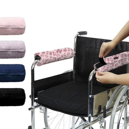 Color-​SPRING SEAON Pattern Fluffy Armrest Pads 3 Colors - SpringSeaon