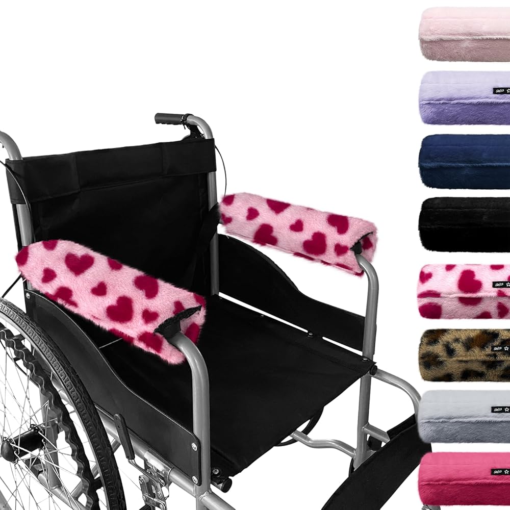 Color-​SPRING SEAON Pattern Fluffy Armrest Pads 3 Colors - SpringSeaon