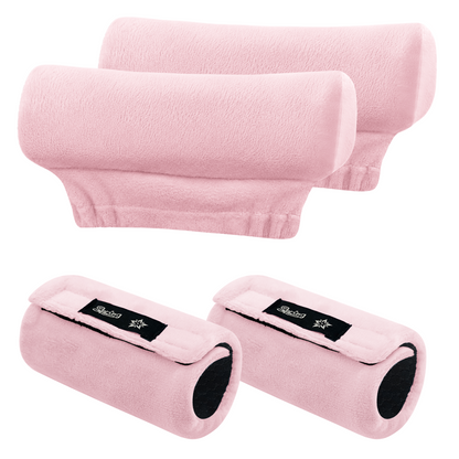 Color-​SPRING SEAON Plush Padded Crutches Covers Velvet Underarm Crutch Pads Non Slip - SpringSeaon