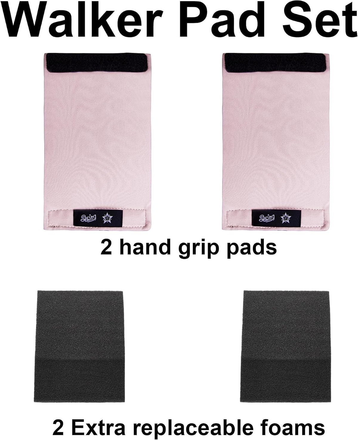 SPRING SEAON Universal Walker Handle Pads - Anti-Slip Handgrip Cover