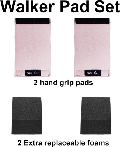 SPRING SEAON Universal Walker Handle Pads - Anti-Slip Handgrip Cover