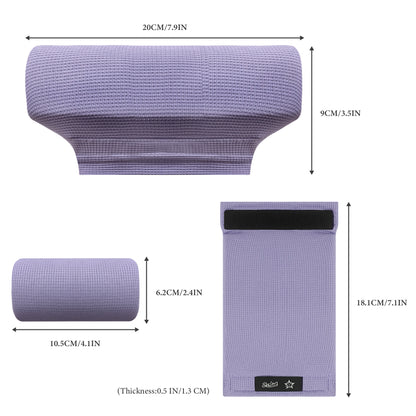 Color-​SPRING SEAON Waffle Pattern Crutch Pads - Universal Underarm & Hand Grip Padding Cushions 7 colors - SpringSeaon